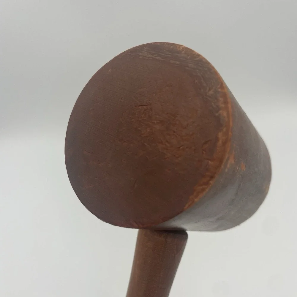 Vintage Wooden Kitchen Mallet Meat Tenderizer 10